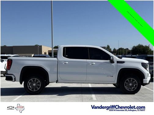 Summit White 2025 GMC Sierra 1500 AT4