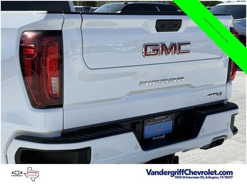 Summit White 2025 GMC Sierra 1500 AT4