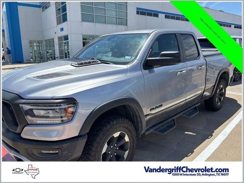 Billet Silver Metallic Clearcoat 2019 RAM 1500 Rebel