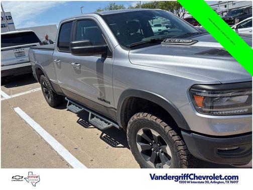 Billet Silver Metallic Clearcoat 2019 RAM 1500 Rebel