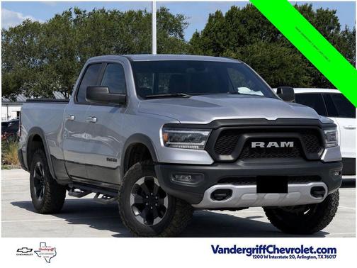 Billet Silver Metallic Clearcoat 2019 RAM 1500 Rebel