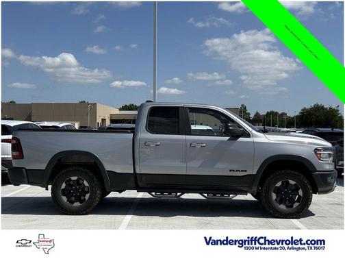 Billet Silver Metallic Clearcoat 2019 RAM 1500 Rebel