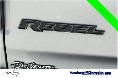 Billet Silver Metallic Clearcoat 2019 RAM 1500 Rebel