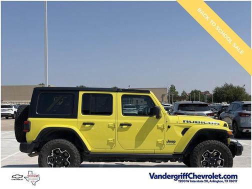 High Velocity Clearcoat 2023 Jeep Wrangler 4xe Rubicon