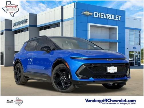 Riptide Blue Metallic 2026 Chevrolet Equinox EV RS