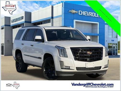 Crystal White Tricoat 2020 Cadillac Escalade Luxury