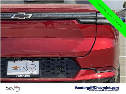 Radiant Red Tintcoat 2026 Chevrolet Equinox EV RS