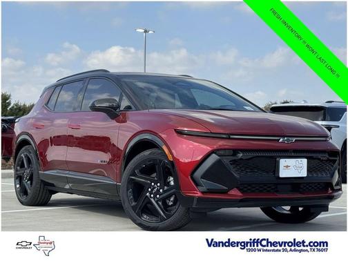 Radiant Red Tintcoat 2026 Chevrolet Equinox EV RS