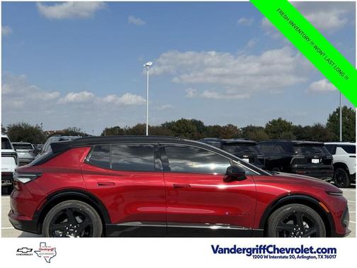 Radiant Red Tintcoat 2026 Chevrolet Equinox EV RS