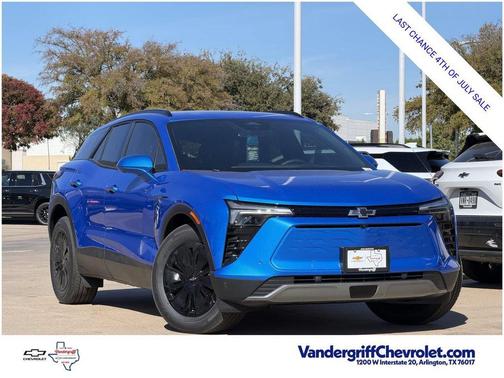 Riptide Blue Metallic 2026 Chevrolet Blazer EV AWD LT