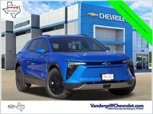 Riptide Blue Metallic 2026 Chevrolet Blazer EV AWD LT