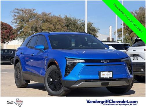 Riptide Blue Metallic 2026 Chevrolet Blazer EV AWD LT
