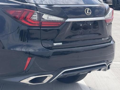 Black 2017 Lexus RX 350 F Sport