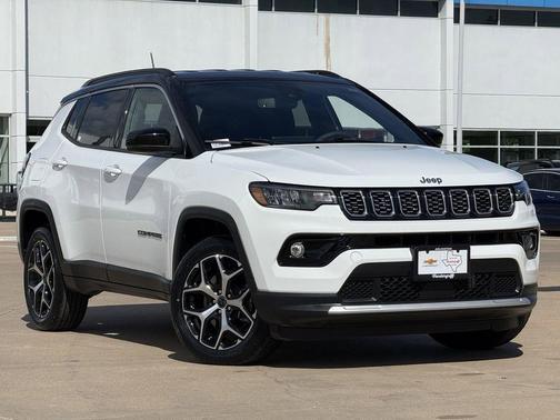 Bright White Clearcoat 2025 Jeep Compass Limited