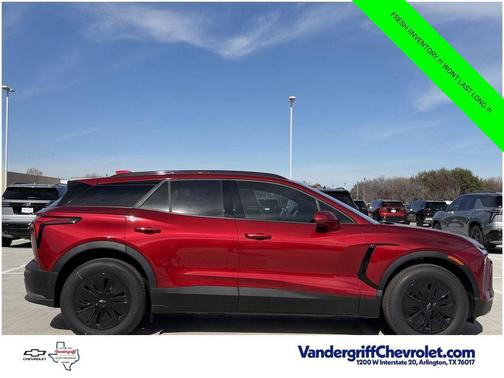 Radiant Red Tintcoat 2026 Chevrolet Blazer EV AWD LT