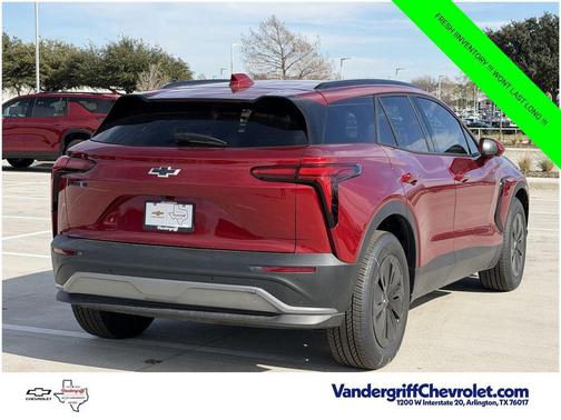 Radiant Red Tintcoat 2026 Chevrolet Blazer EV AWD LT