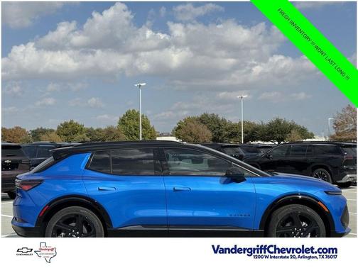 Riptide Blue Metallic 2026 Chevrolet Equinox EV RS