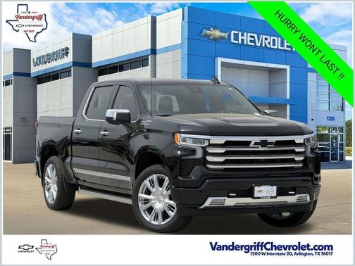 Black 2026 Chevrolet Silverado 1500 High Country