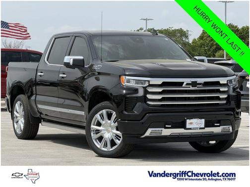 Black 2026 Chevrolet Silverado 1500 High Country