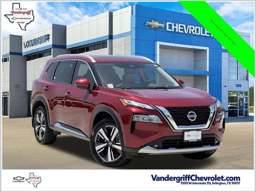 Scarlet Ember Tintcoat 2021 Nissan Rogue Platinum