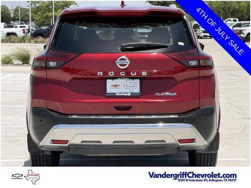 Scarlet Ember Tintcoat 2021 Nissan Rogue Platinum