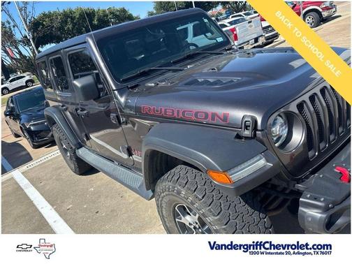 Granite Crystal Metallic Clearcoat 2018 Jeep Wrangler Unlimited Rubicon