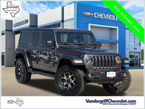Granite Crystal Metallic Clearcoat 2018 Jeep Wrangler Unlimited Rubicon