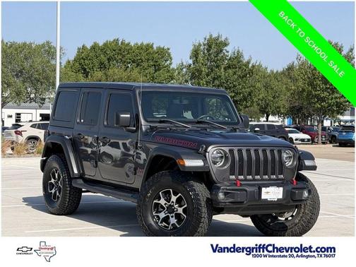 Granite Crystal Metallic Clearcoat 2018 Jeep Wrangler Unlimited Rubicon
