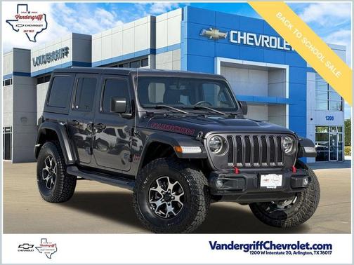 Granite Crystal Metallic Clearcoat 2018 Jeep Wrangler Unlimited Rubicon
