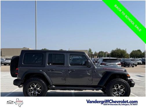 Granite Crystal Metallic Clearcoat 2018 Jeep Wrangler Unlimited Rubicon