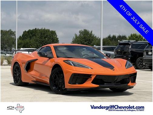 Amplify Orange Tintcoat 2023 Chevrolet Corvette Stingray w/3LT