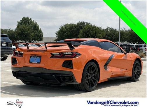 Amplify Orange Tintcoat 2023 Chevrolet Corvette Stingray w/3LT