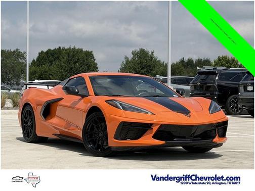Amplify Orange Tintcoat 2023 Chevrolet Corvette Stingray w/3LT