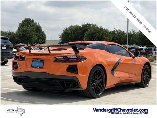 Amplify Orange Tintcoat 2023 Chevrolet Corvette Stingray w/3LT