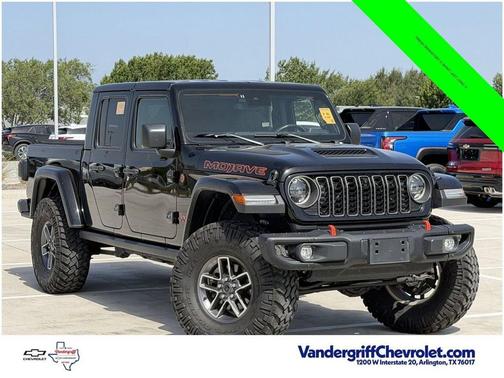 Black Clearcoat 2024 Jeep Gladiator Mojave X