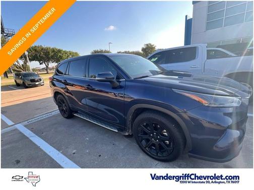 Blueprint 2022 Toyota Highlander LE
