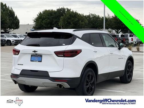 Summit White 2024 Chevrolet Blazer 3LT