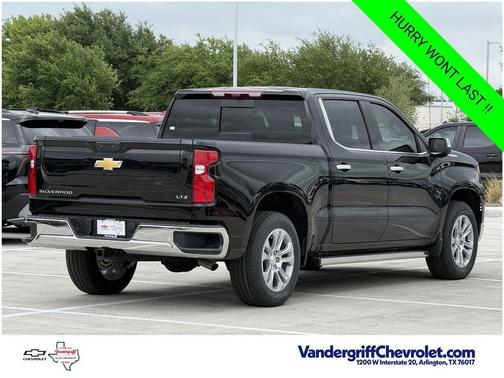 Black 2026 Chevrolet Silverado 1500 LTZ