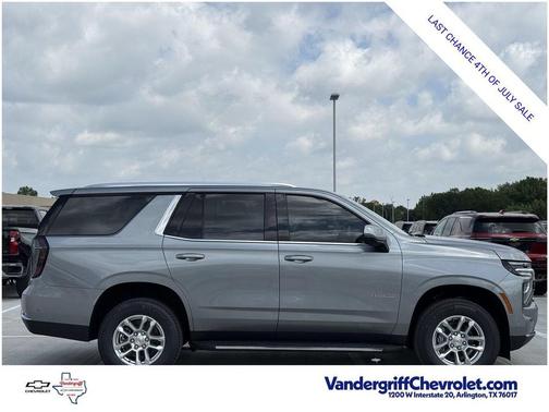 Sterling Gray Metallic 2026 Chevrolet Tahoe LT