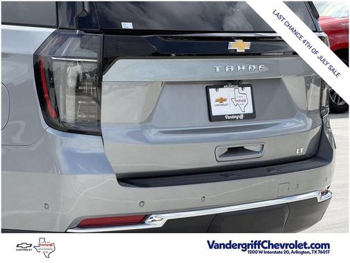 Sterling Gray Metallic 2026 Chevrolet Tahoe LT