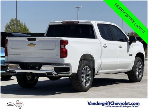 Summit White 2026 Chevrolet Silverado 1500 LT