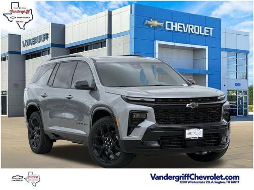 Sterling Gray Metallic 2026 Chevrolet Traverse RS