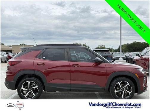 Crimson Metallic 2023 Chevrolet Trailblazer RS