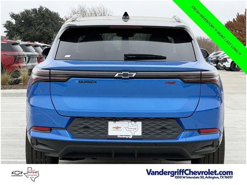 Riptide Blue Metallic 2026 Chevrolet Equinox EV RS