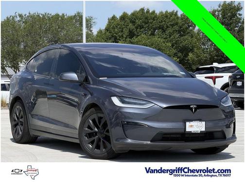Midnight Silver Metallic 2022 Tesla Model X Plaid Tri Motor All-Wheel Drive