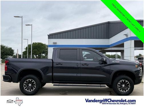 Dark Ash Metallic 2023 Chevrolet Silverado 1500 ZR2