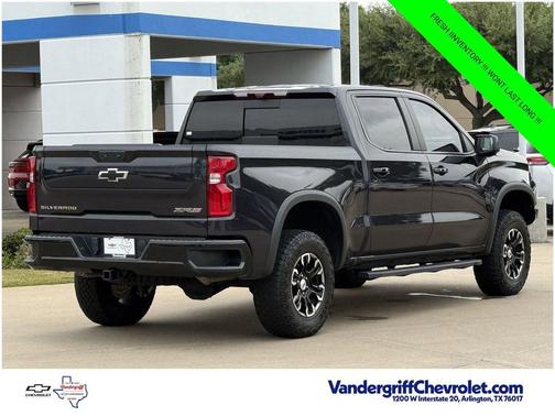 Dark Ash Metallic 2023 Chevrolet Silverado 1500 ZR2