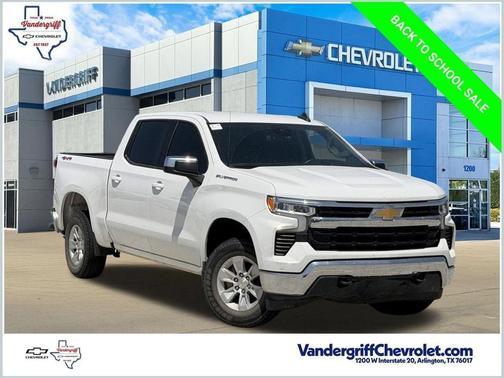Summit White 2023 Chevrolet Silverado 1500 LT