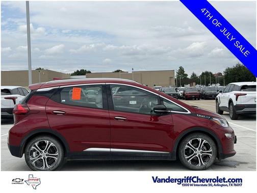 Cajun Red Tintcoat 2021 Chevrolet Bolt EV FWD Premier