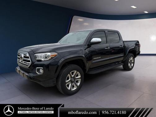 Midnight Black Metallic 2019 Toyota Tacoma Limited